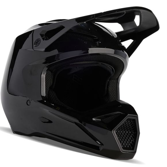 Fox V1 cross Helmet - SOLID 2024 - BlackRef: fx4088-c757