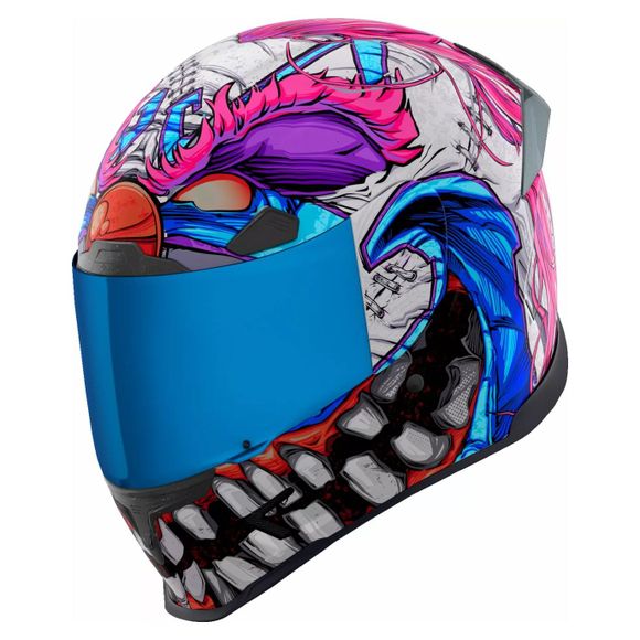 Full headset Icon airframe pro - krazy klown 2 - gray / blueRef: IC0905