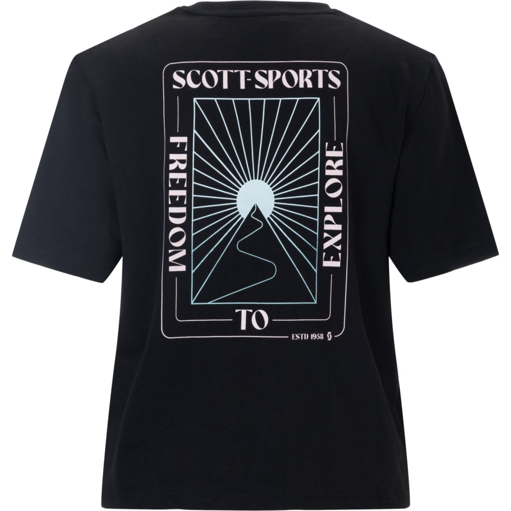 SCOTT Graphic Short Sleeve Tee Women - black