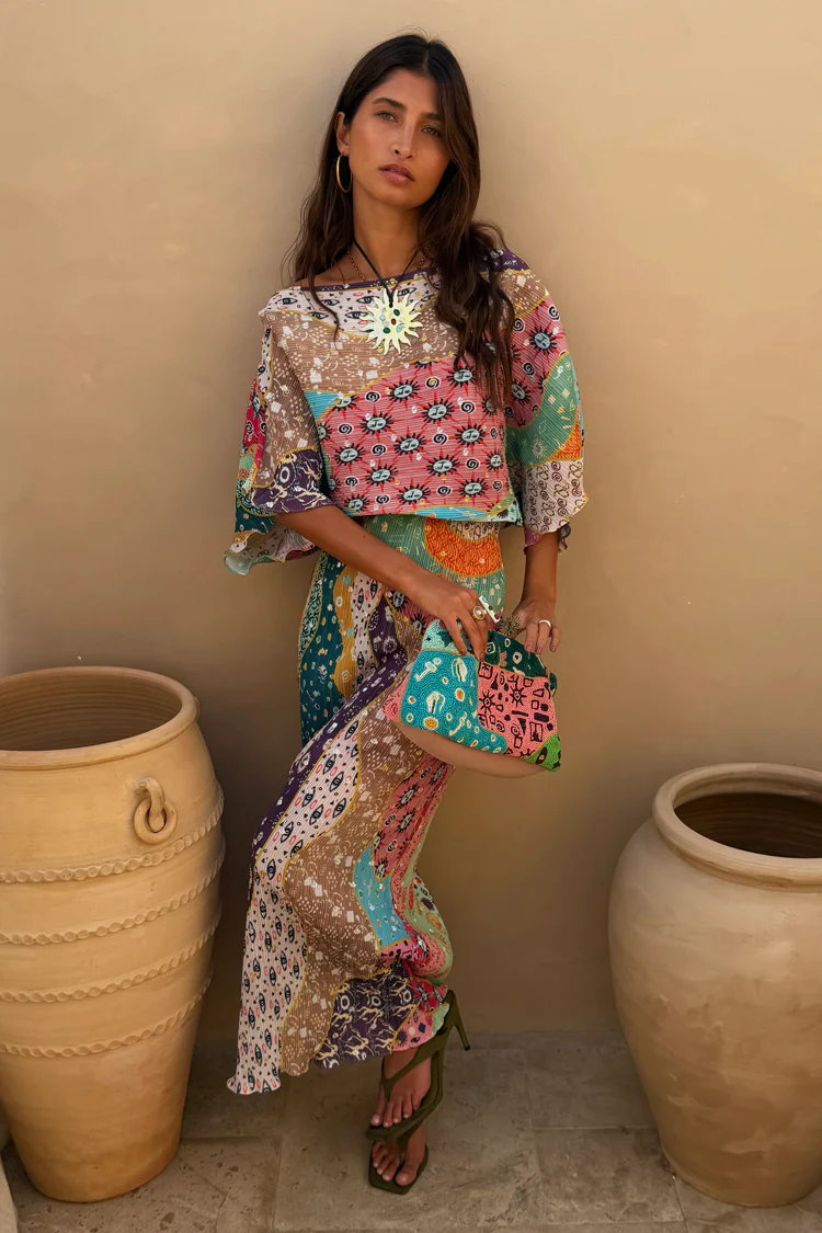 Pastel Morocco Tilly Dress