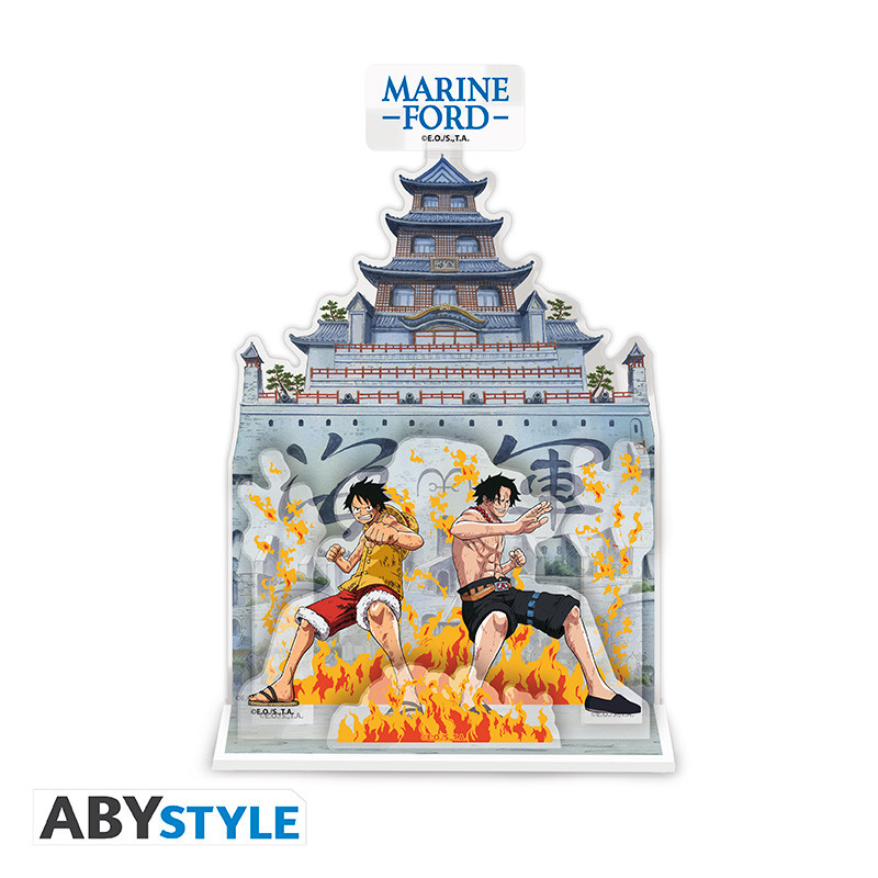ONE PIECE Acryl® Diorama Marineford