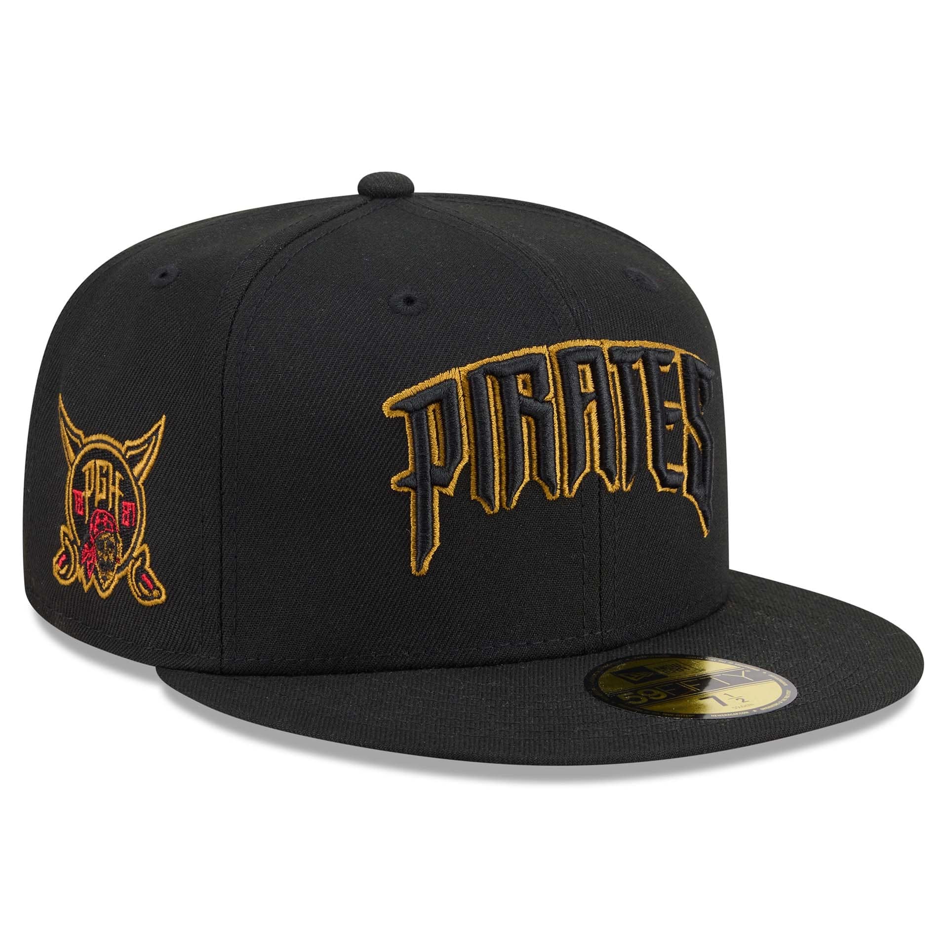 Pittsburgh Pirates MLB City Connect Fan Pack 59FIFTY Fitted Cap Black