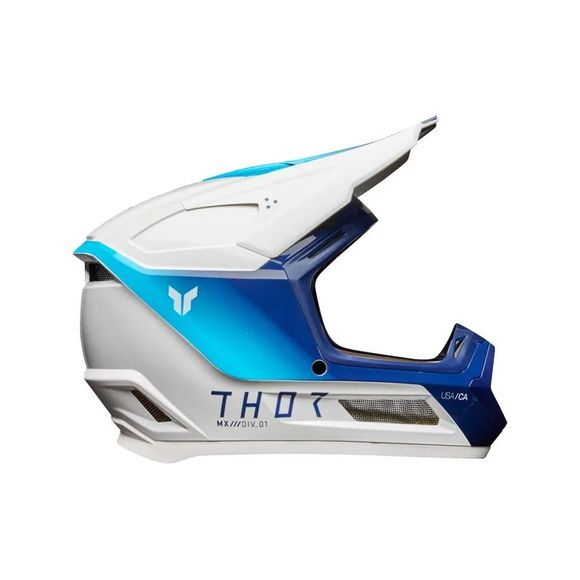 Thor cross Helmet FLEET - STORM - KIDS - White / BlueRef : TO3350