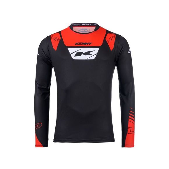 Kenny trial up 2025 trial jersey - black / redRef: KE2384