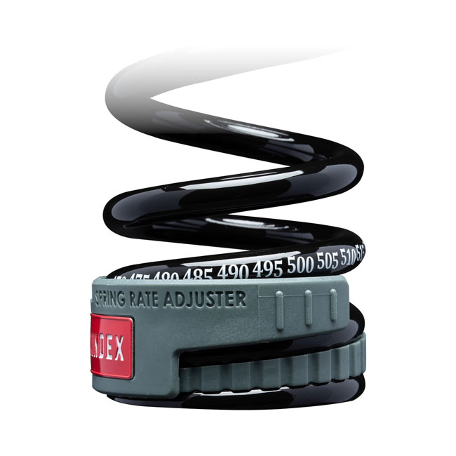 Sprindex Downhill - Adjustable Lightweight Rear Shock Steel Spring - 162mm/75mm