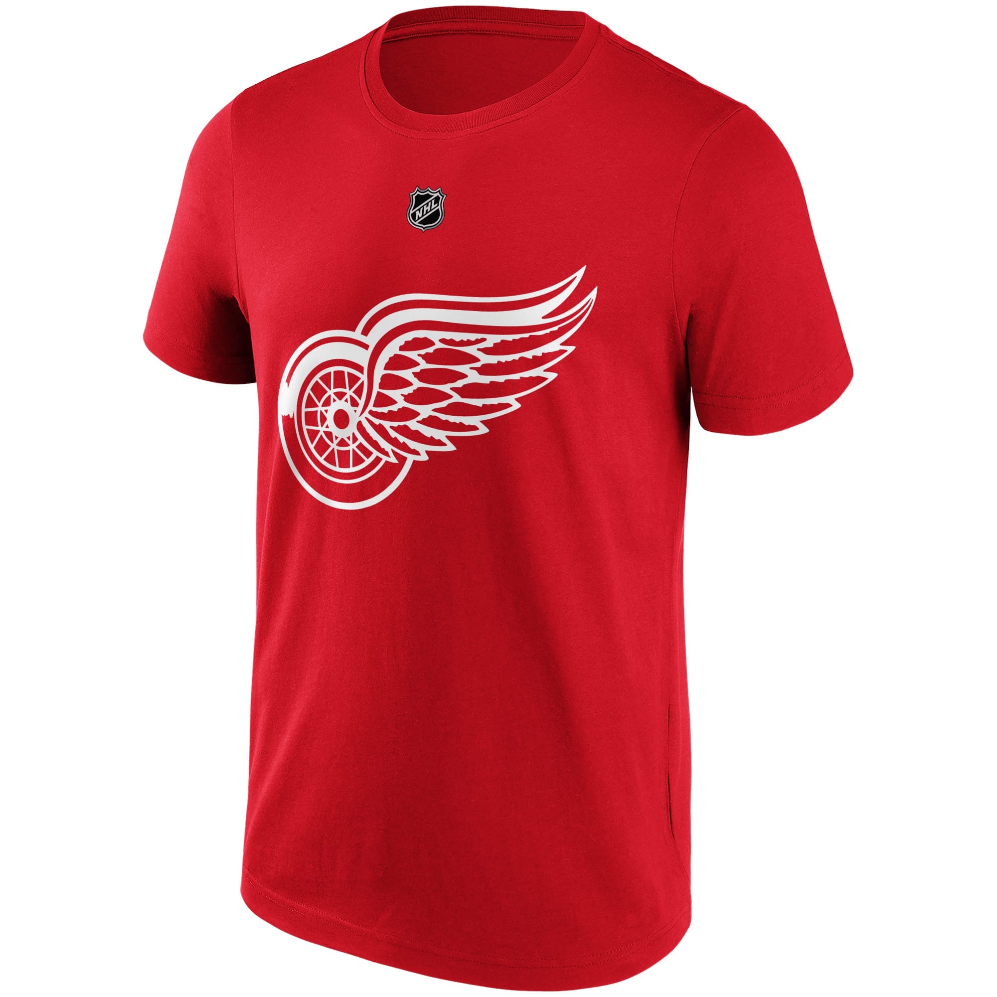 Moritz Seider #53 Detroit Red Wings Player NHL T-Shirt Red