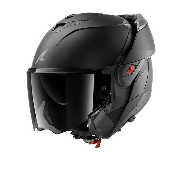 Casque modulable Shark OXO DARK SHADOW - NoirRef : SH1793-C986