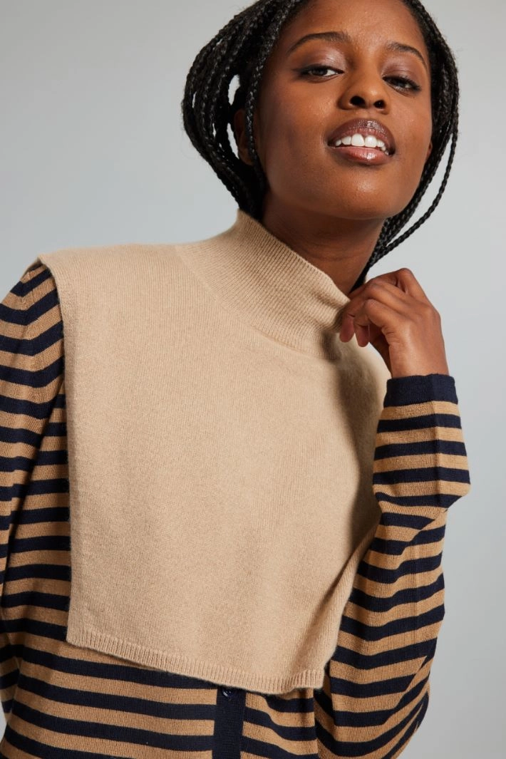 Cashmere collar - SAND