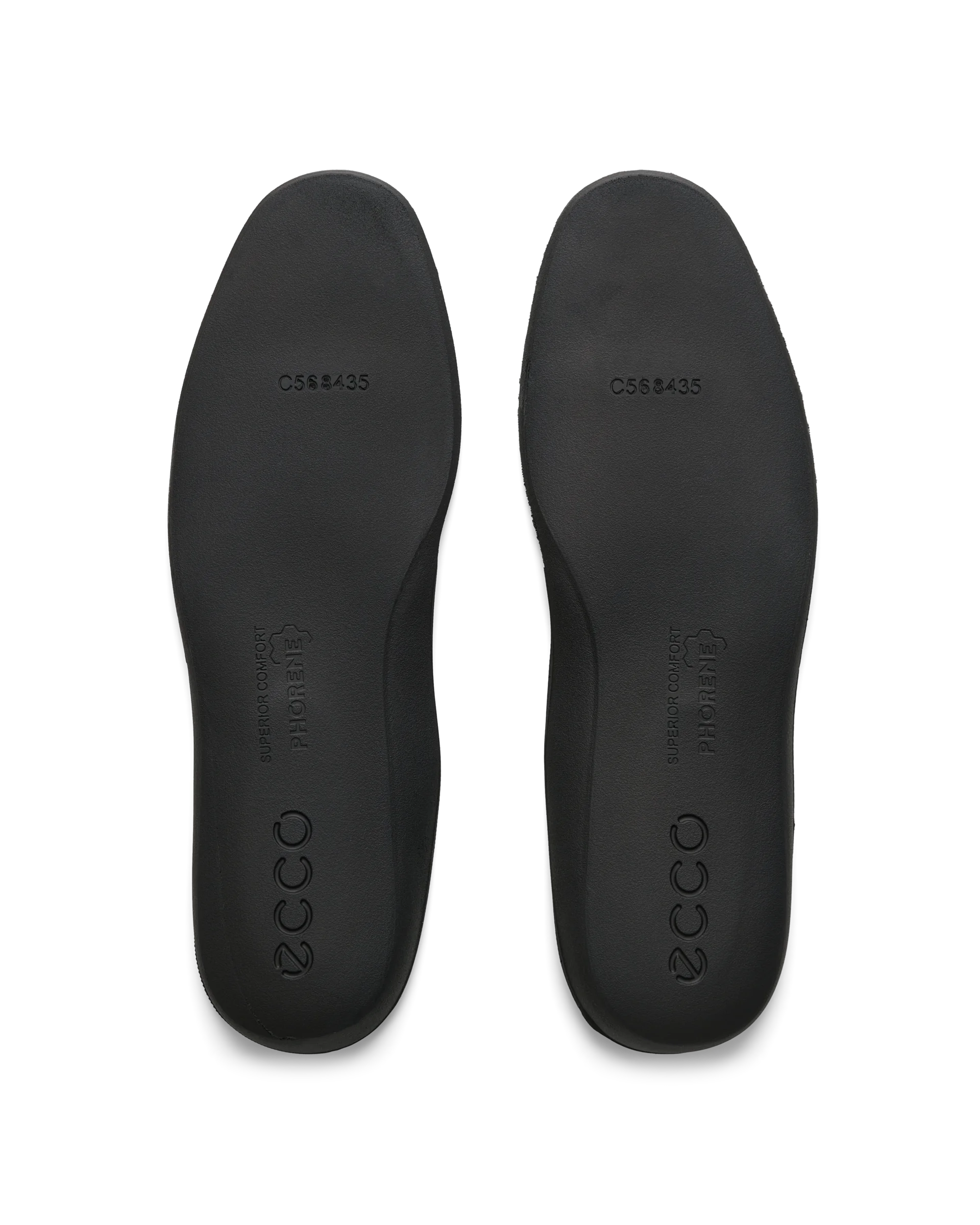 ECCO Comfort Textile Insole M Herren Kunstfell-Einlegesohlen Schwarz