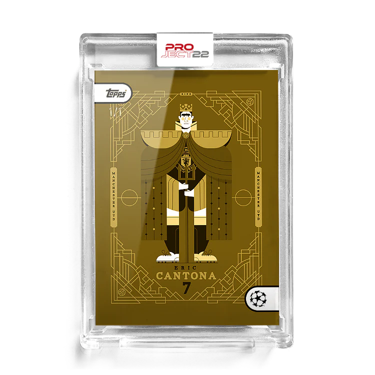Project22 - Eric Cantona by Neil Stevens - Topps UK