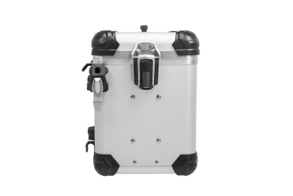 Touratech ZEGA Evo suitcase - 45 liters - right - Universal SilverRef: Trt01506A / 01-050-6036-0