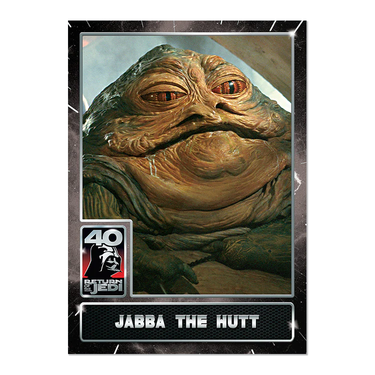 2023 Topps Star Wars: Return of the Jedi™ 40th Anniversary Card #13 - Jabba The Hutt - Topps UK