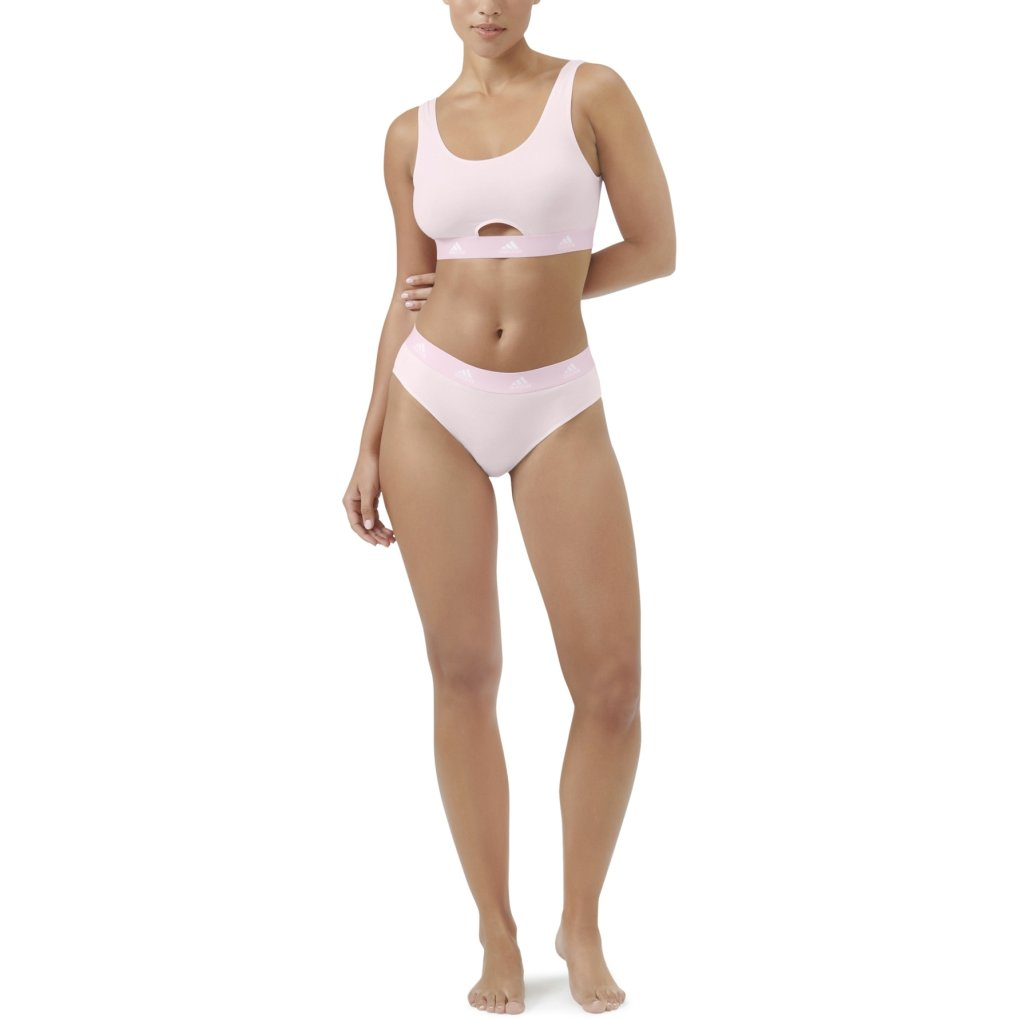 adidas Sports Underwear Sports Active Comfort Cotton Scoop Bralette Women - 522 pink