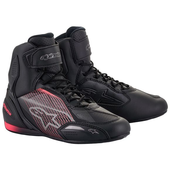 Baskets Moto Alpinestars STELLA FASTER-3 PINK - Noir / RoseRef : AP12265