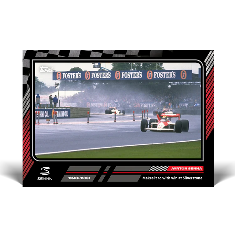 Topps UK - The Story of Senna - Card #19