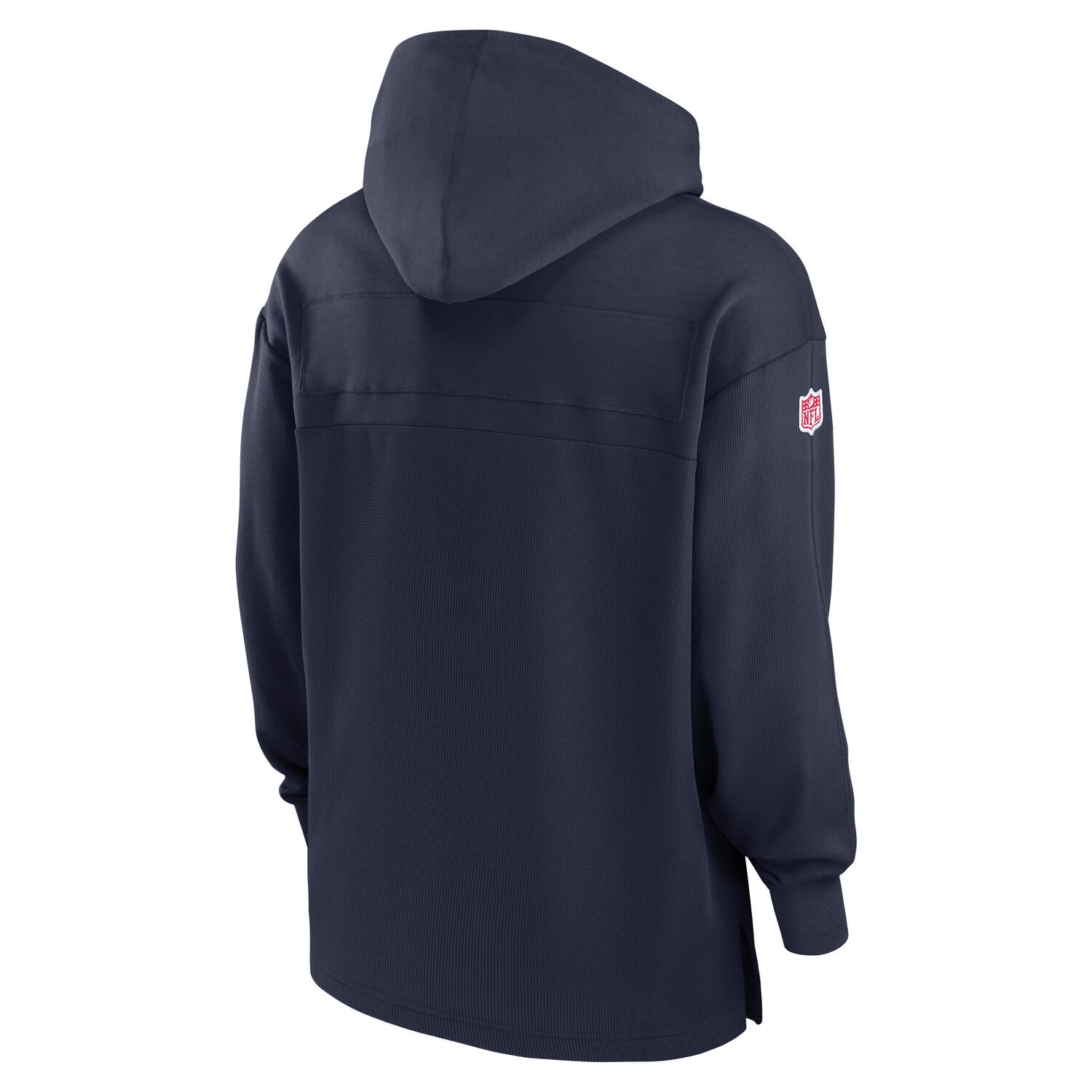 New England Patriots 2024 NFL On-Field Sideline Nike Jersey Hoodie Navy
