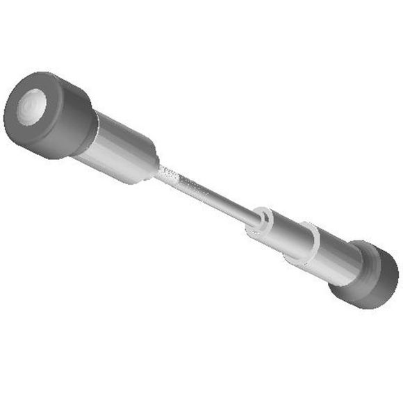 Top block block engine guard kit casters - greyRef: TB0051