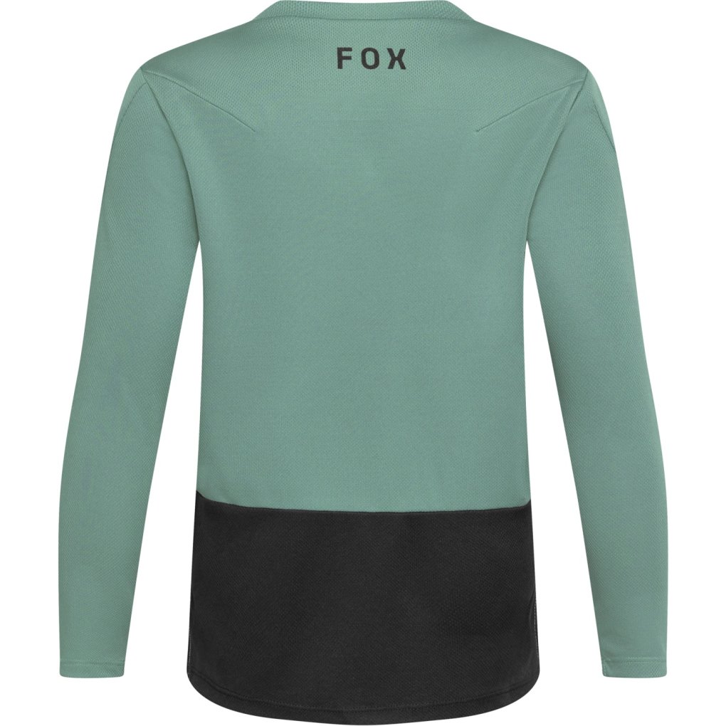 FOX Ranger MTB Long Sleeve Jersey Kids - pine