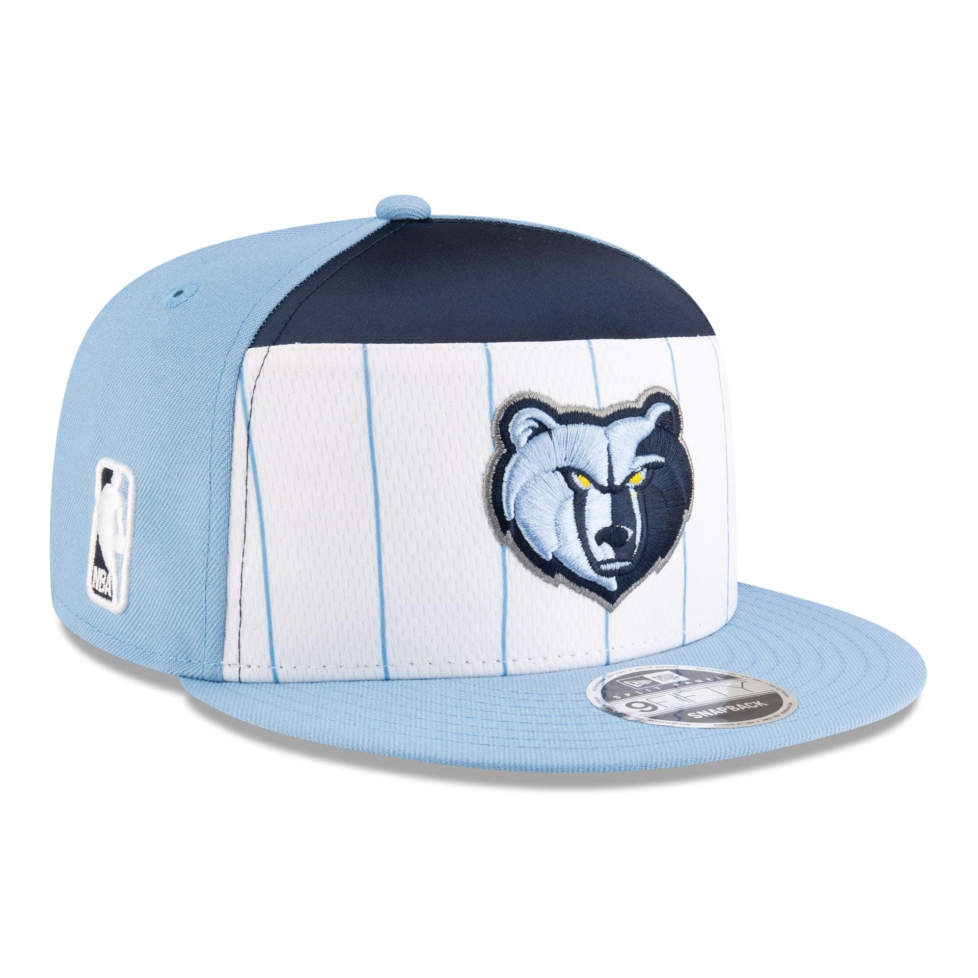Memphis Grizzlies 2025-26 NBA Tip-Off 9FIFTY Split Panel Snapback Cap