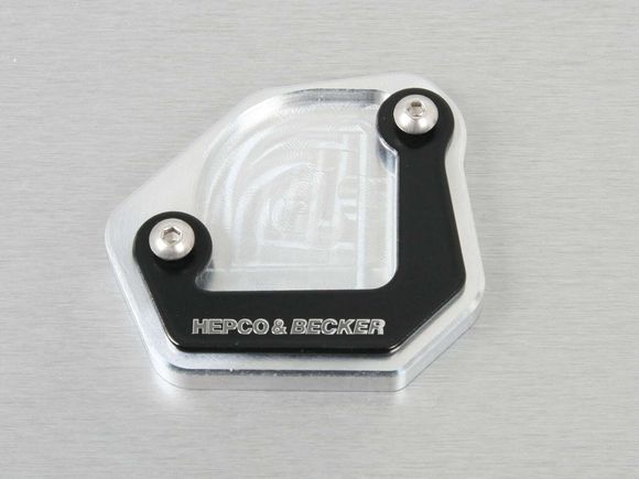 Hepco & Becker side stand extension - black/silverBMW 650 F 650 GS (0218) - 2008 - 2011Ref: Hbe04585A / 4211652 00 91