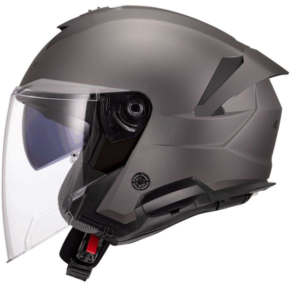 Casque jet LS2 OF618 - VERSO II - SOLID - GrisRef : LS1039