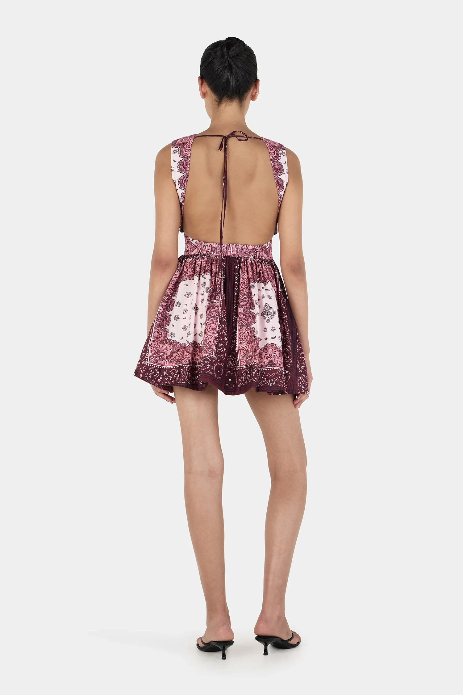 Tessa Mini Dress Barbera Tile