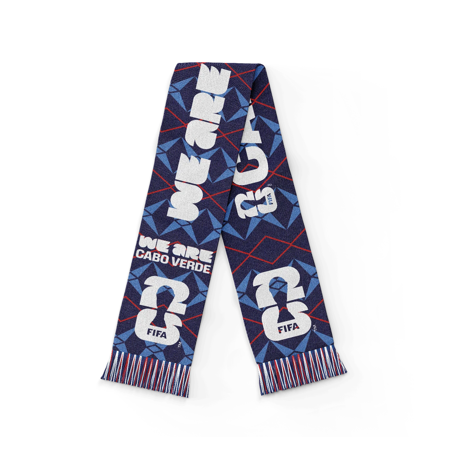 2026 Soccer Fan Collection 'We Are' Cabo Verde Scarf