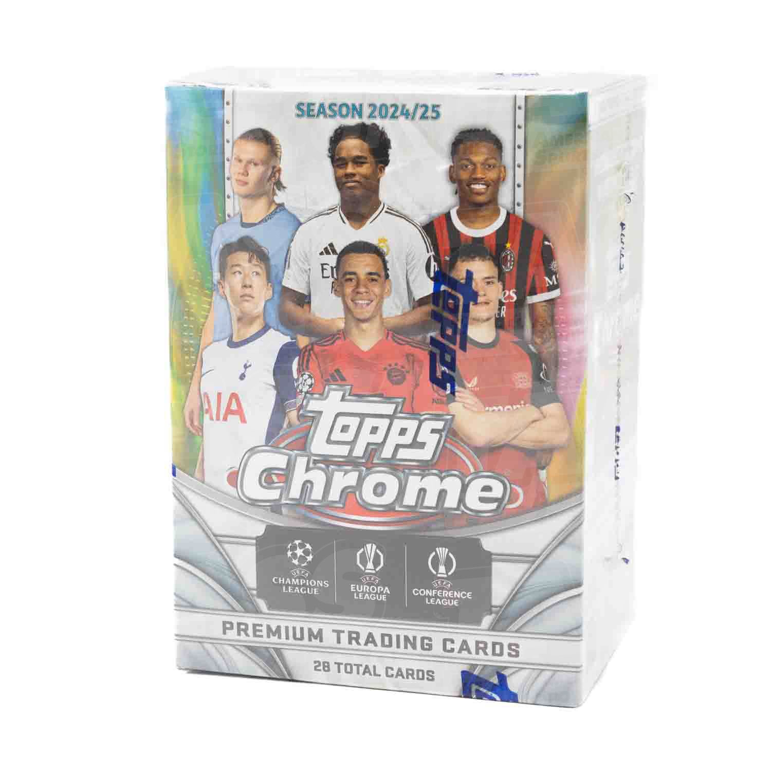 2024/25 Topps Chrome UEFA Club Competitions Football Blaster Box