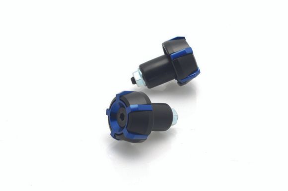 Bihr Spark Handlebar Ends Ø18mm Black/Blue UniversalRef: BI01113A / 1083310002