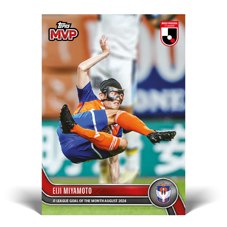 Eiji Miyamoto - J1 League Goal of the Month - August 2024 - 2024 J-League® Topps Now® Card 35