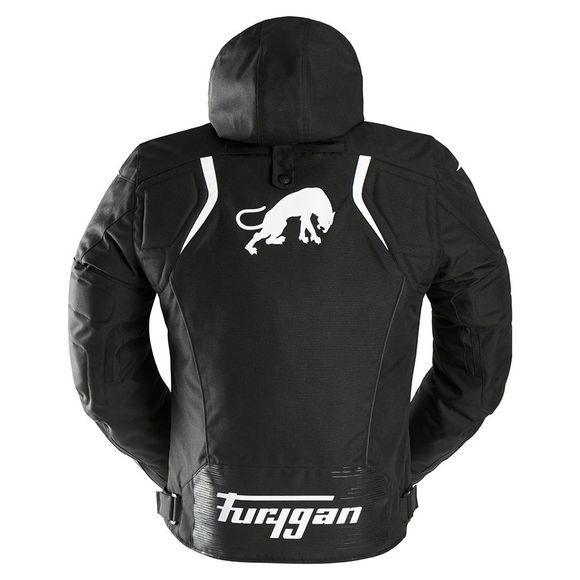 Furygan Shard Motorcycle Jacket - Black / WhiteRef: FU1263