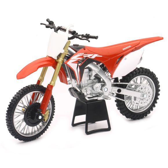 Newray Honda CRF 450 motorcycle replica - 1/12 scale - Red/BlackRef: NRY0028 / 57873