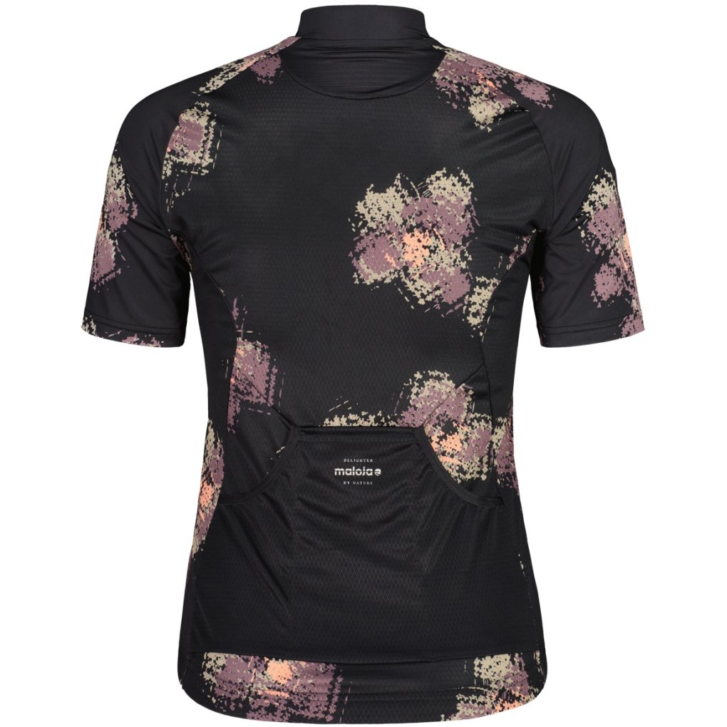 Maloja SundaM. 1/2 Jersey Women - deep black joy 1244