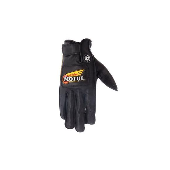 Helstons Motul Oil - Black GlovesRef: HS1194