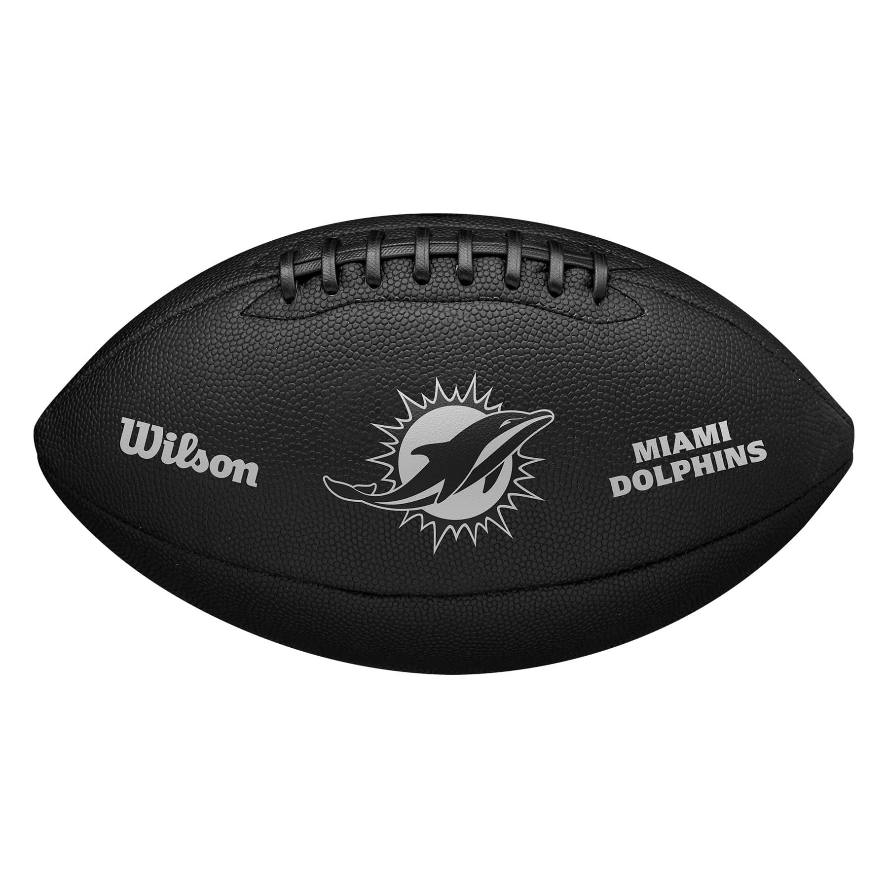 Miami Dolphins Wilson Metallic Premiere Full Size NFL Football