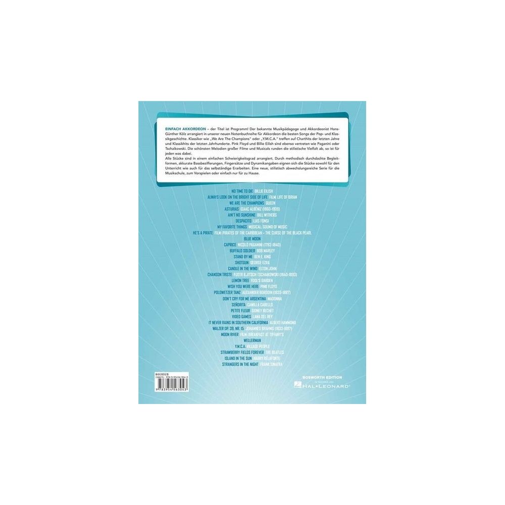 Bosworth Einfach Akkordeon – Thomann Ireland