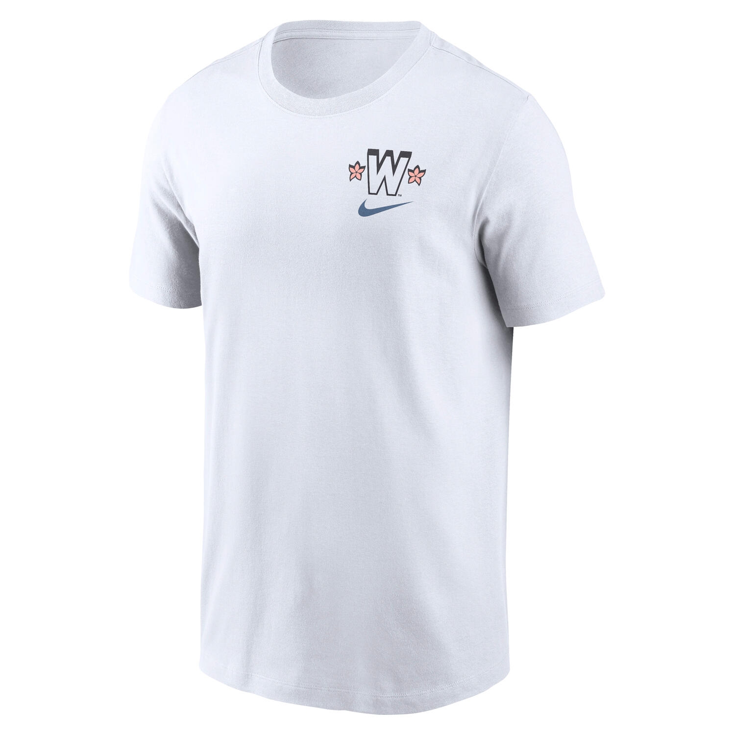 Washington Nationals City Connect 2-Hit Nike Cotton T-Shirt White