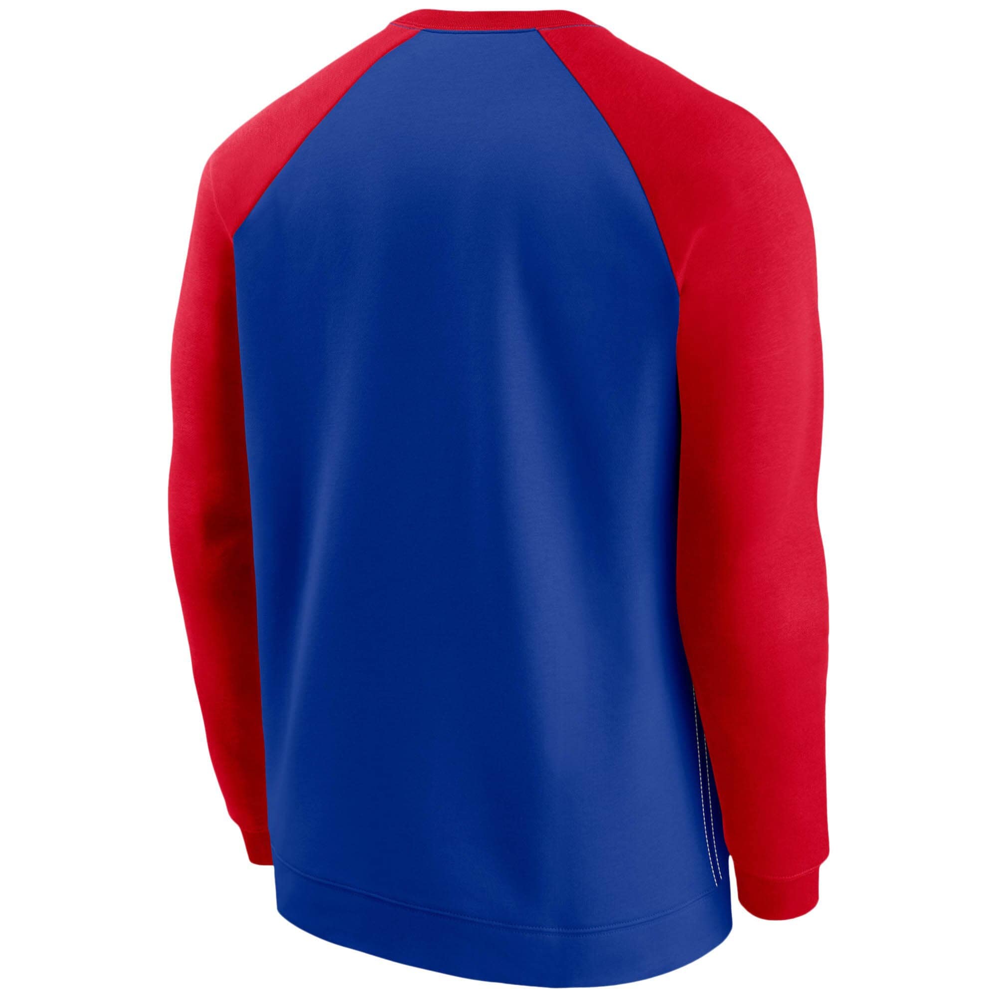 New England Patriots Raglan NFL Throwback Nike Crewneck Pullover