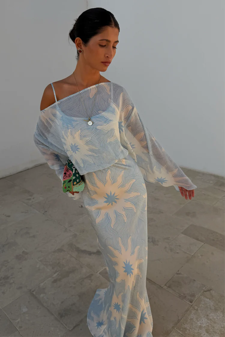Blue Soleil Anais Dress