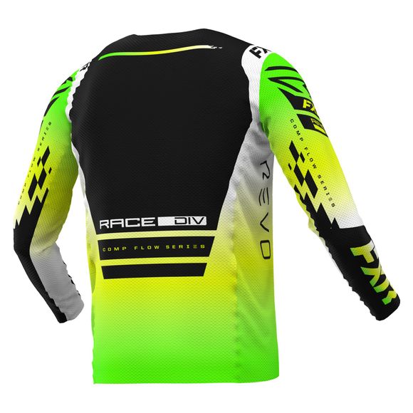 FXR REVO COMP 2023 cross jersey - Black / YellowRef: FXR0382