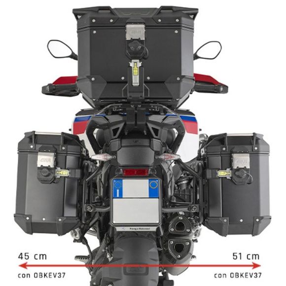 Givi PL ONE FIT MONOKEY CAM-SIDE suitcase supportBMW 1300 R 1300 GS ADVENTURE - 2024 - 2025Ref: Gi2450 / Plo5146Cam