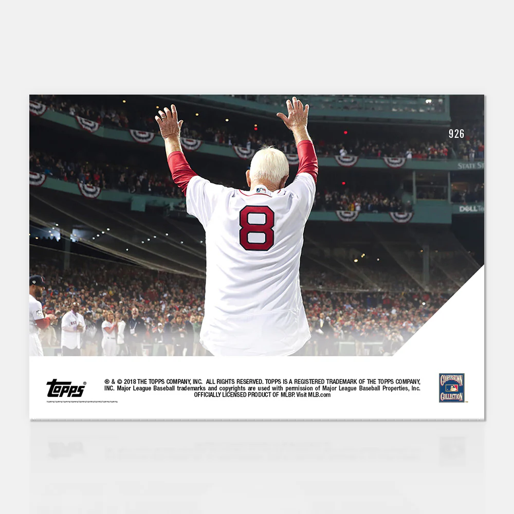 Carl Yastrzemski - 10/23/2018 TOPPS NOW® Card 926 - Print Run: 758