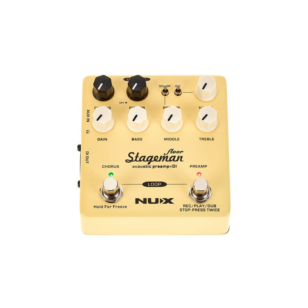 Nux Stageman Floor Preamp – Thomann Ireland