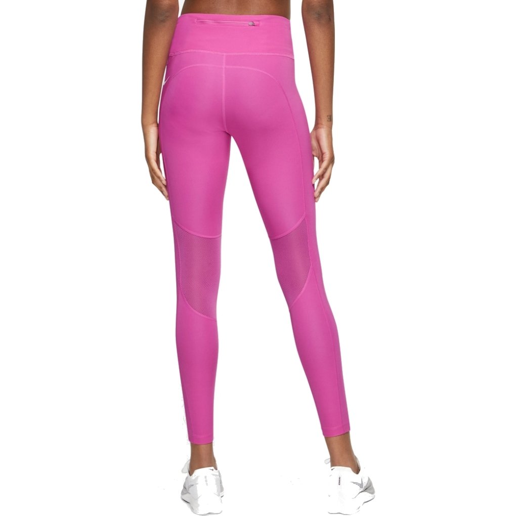 Nike Epic Fast Mid-Rise Running Tights Women - active fuchsia/reflective silver CZ9240-623