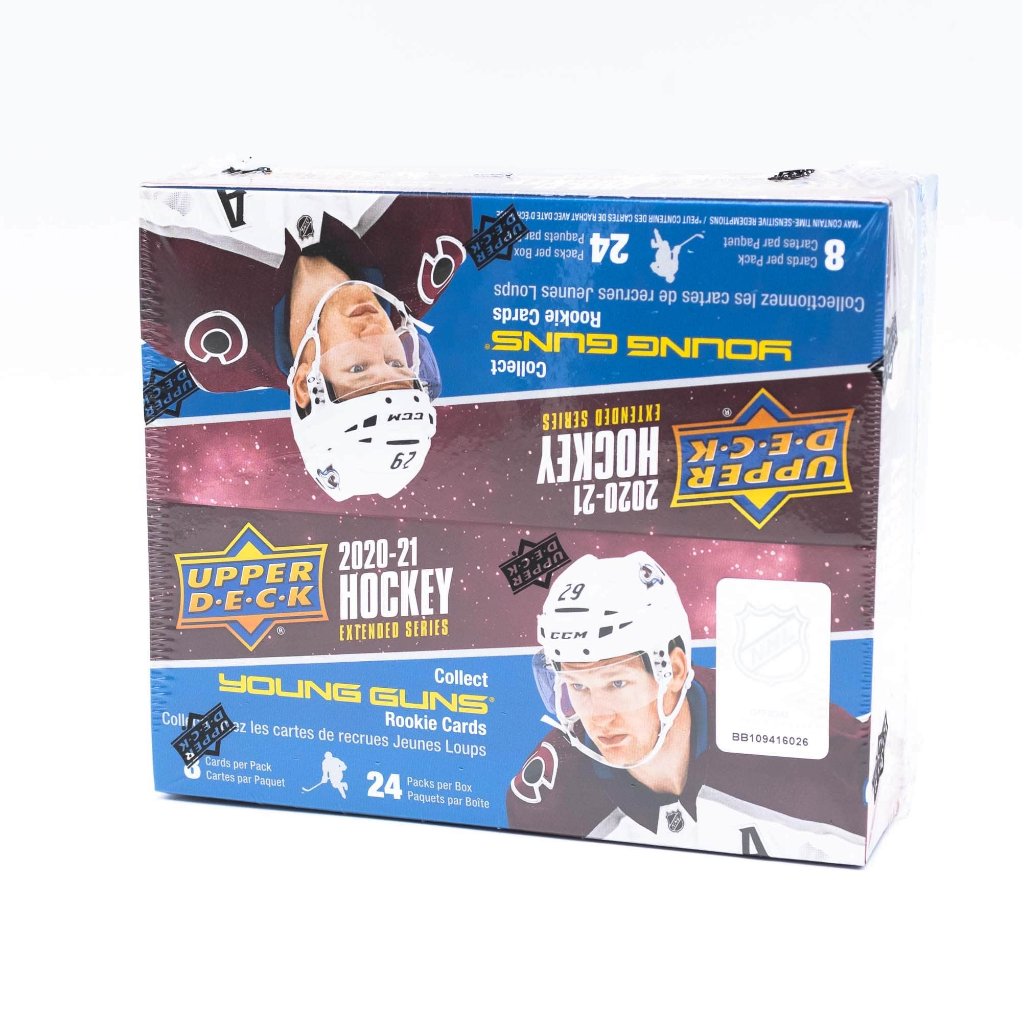 2020/21 Upper Deck Extended Series Hockey Retail 24-Pack Box NHL