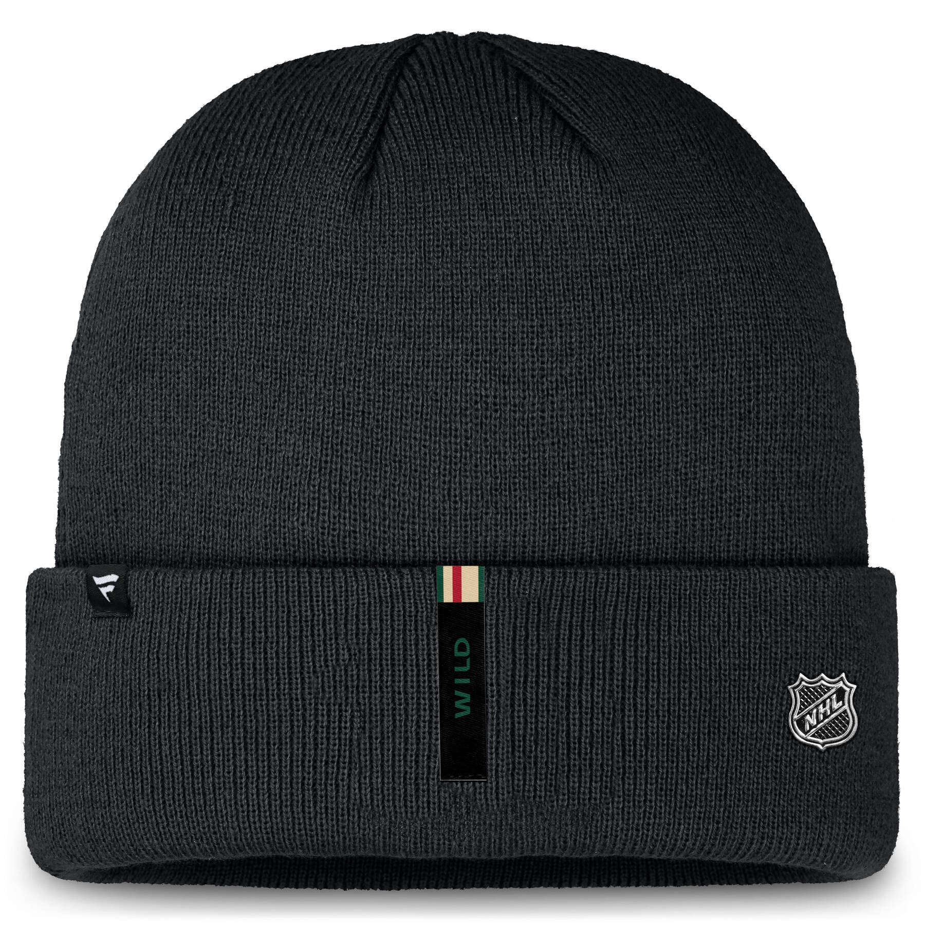 Minnesota Wild 2024/25 NHL Authentic Pro Beanie Knit Hat Black