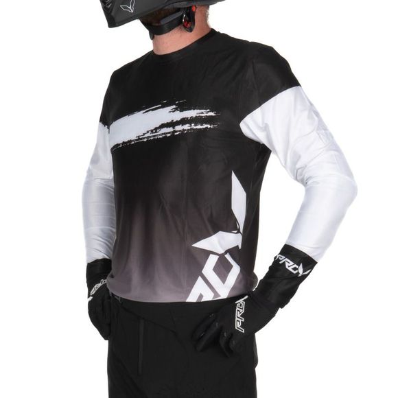 Prov MARTIAN 2026 cross jersey - Black / WhiteRef: POV0082-C42138
