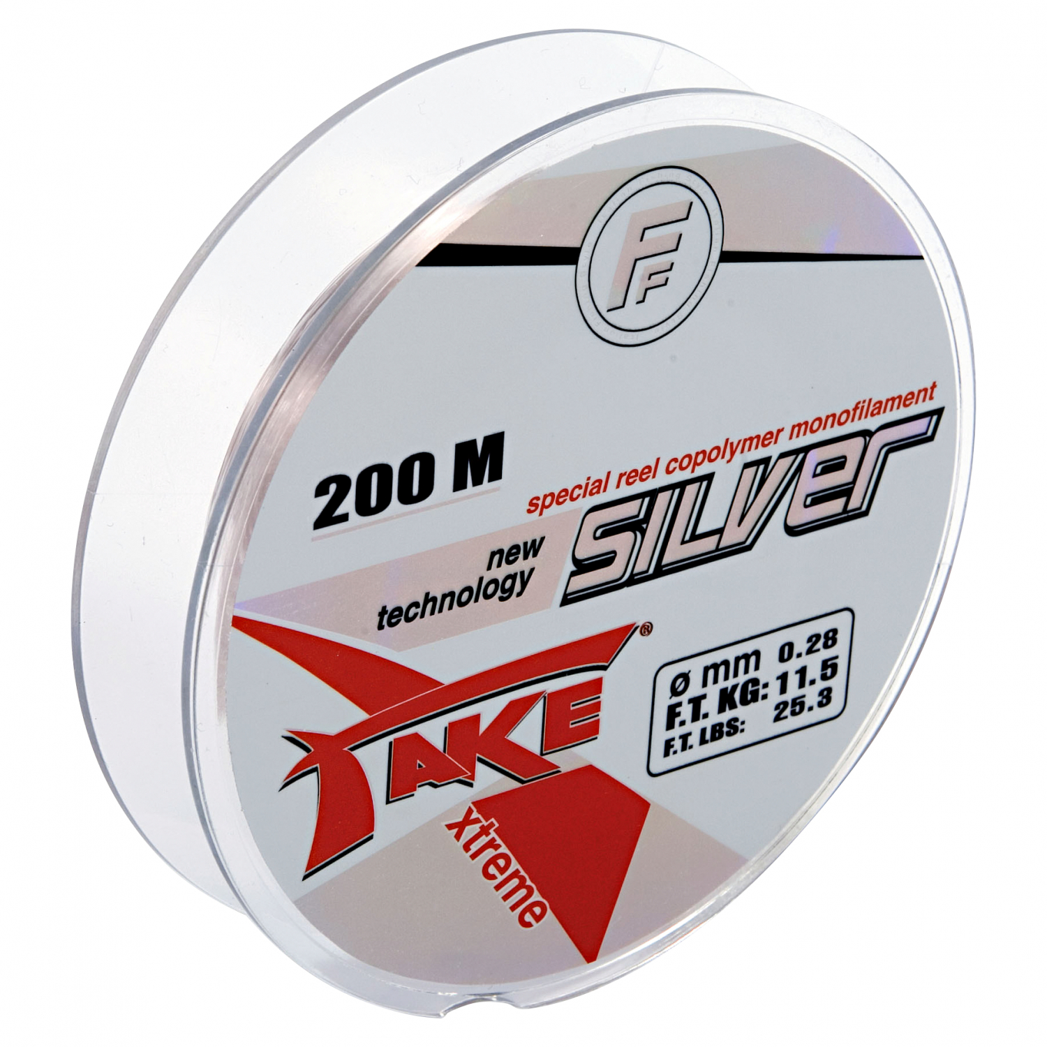 Fishing Ferrari Fishing Line Take Silver (clear, 200 m)