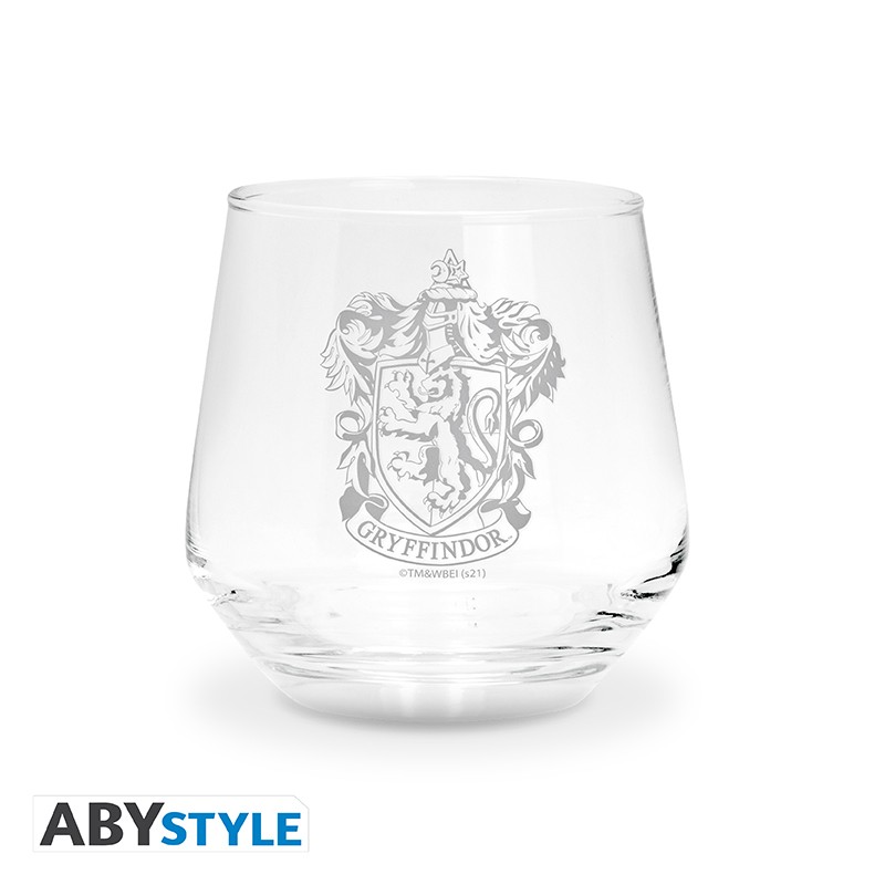 HARRY POTTER 2 Glass Set Gryffindor & Slytherin