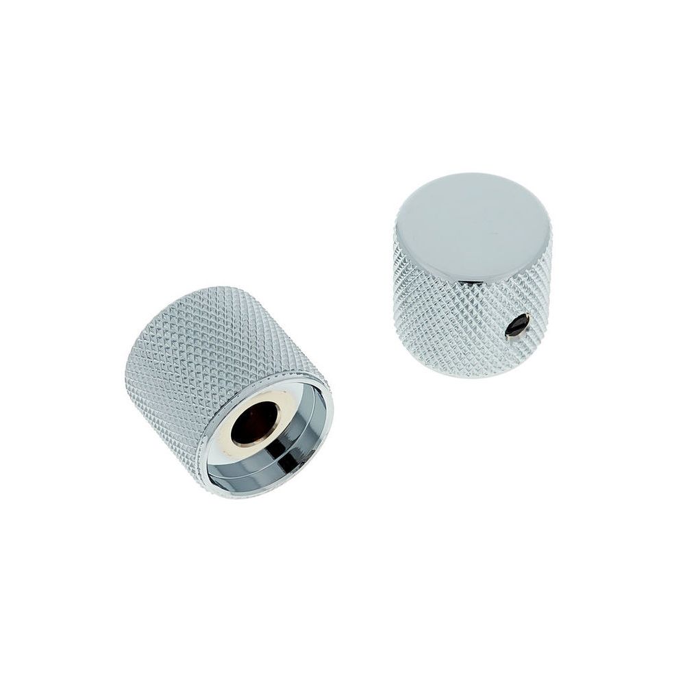 Allparts Metal Barrel Knobs Chrome – Thomann Ireland